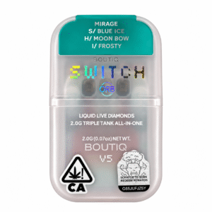 Boutique Switch V5 – BLUE ICE (S) – MOON BOW (H) – FROSTY(I) – 2G Disposable U.S.