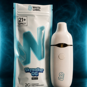 White Label Disposable THC-V+THC-P+CDT Live Resin Hybrid Skywalker og 2g European